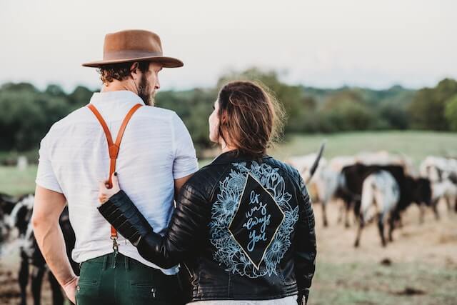 farmer couple