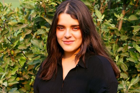 Mexikanisch aussehende Frau